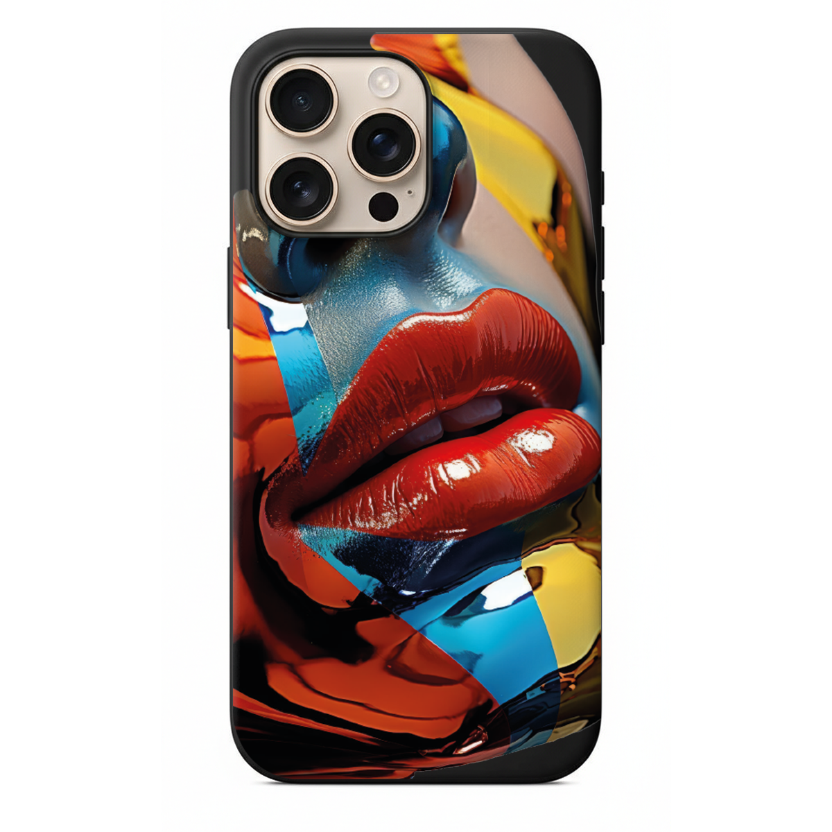 Lip Gloss Art Hiper- Kırmızı Dudak Telefon Kılıfı (SV29)
