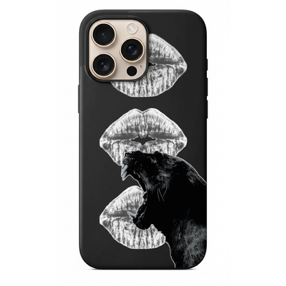 Modern Chic Koleksiyonu Sanatsal Kolaj ve Estetik Figürlü Telefon Kılıfı (WV10)