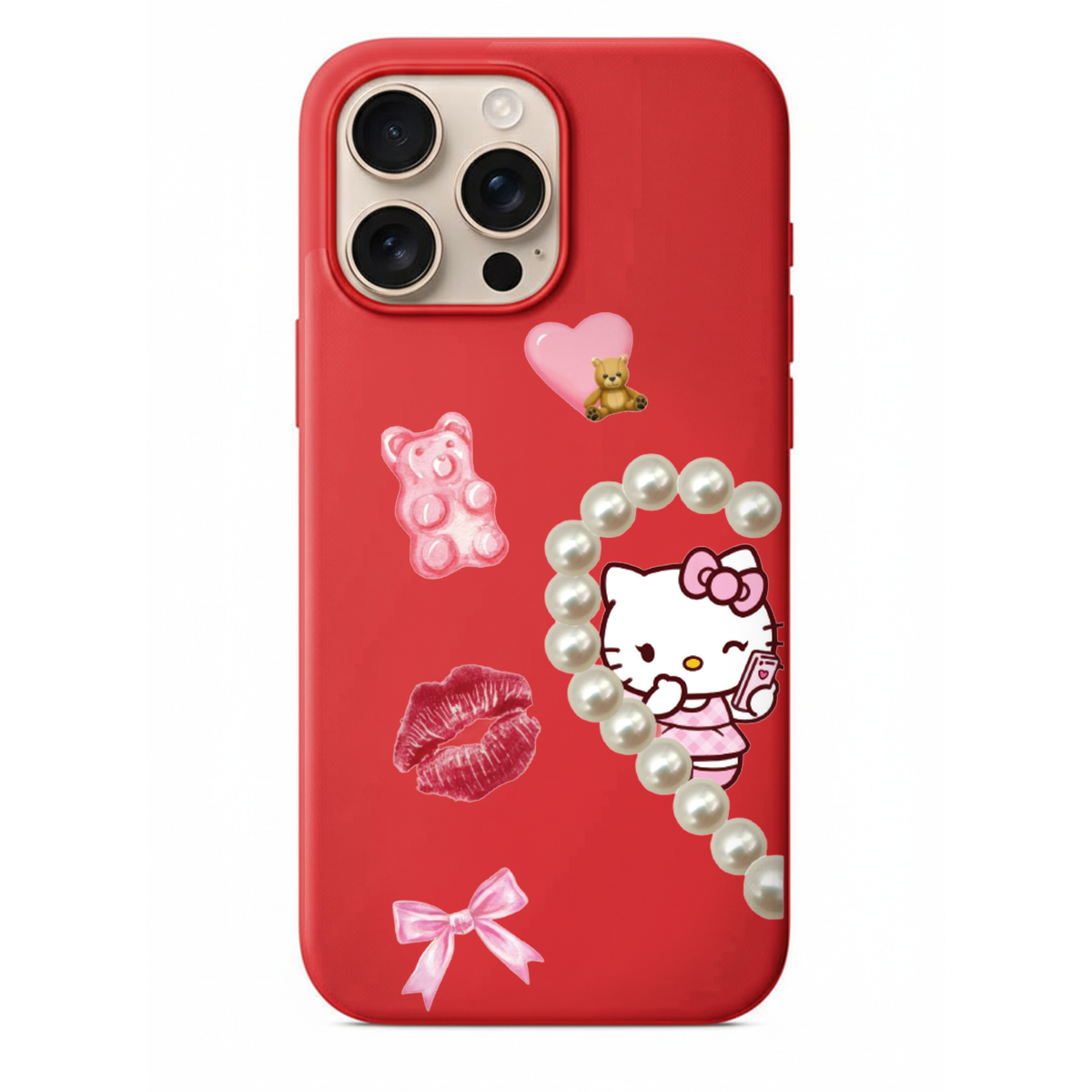 Coquette Estetik Hello Kitty Telefon Kılıf (KC09)