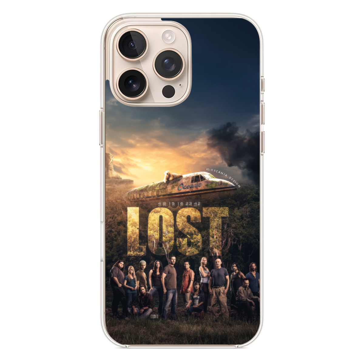 LOST Dizi Kadrosu Telefon Kılıfı (CM10)