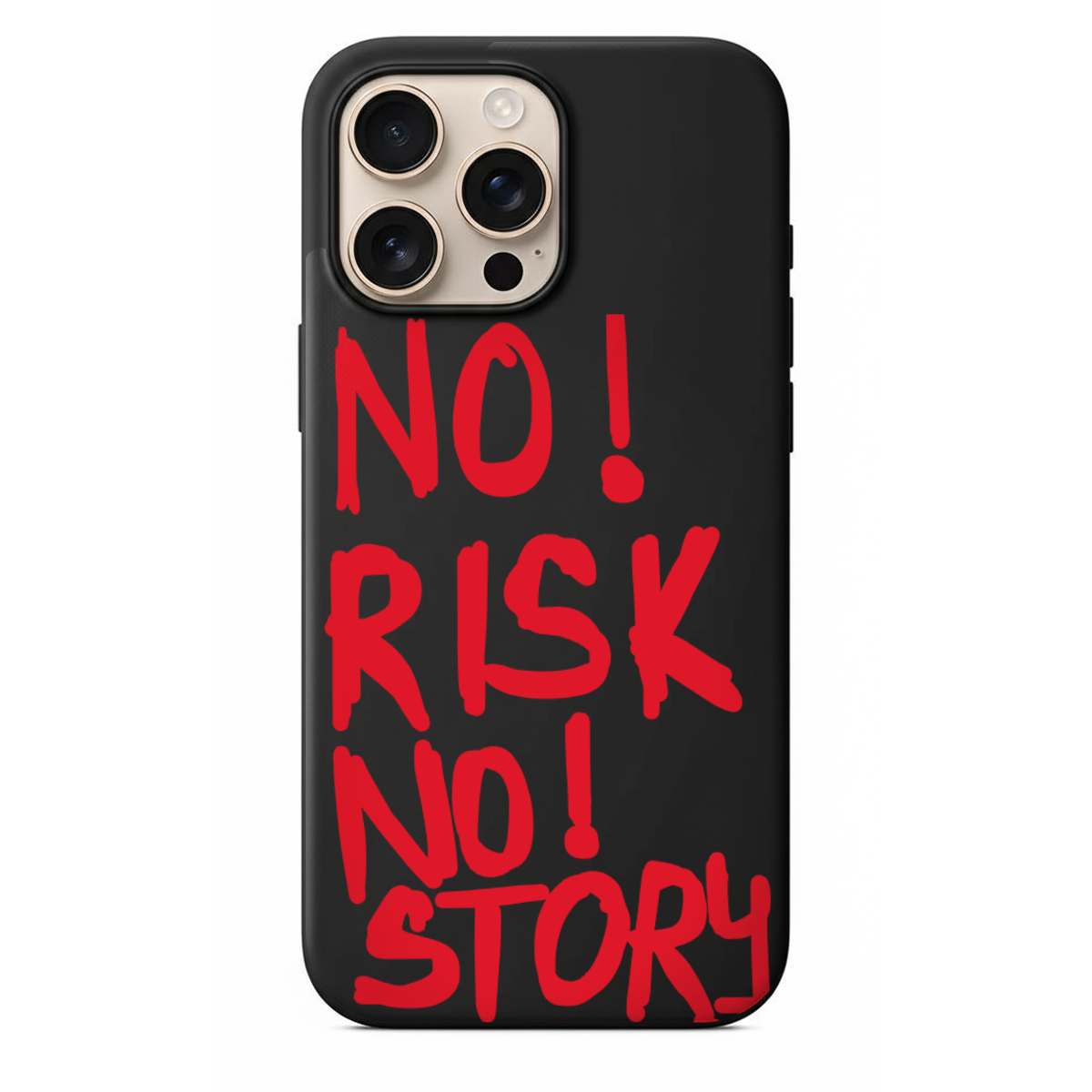 No Risk No Story Yazılı Telefon Kılıfı (SC10)
