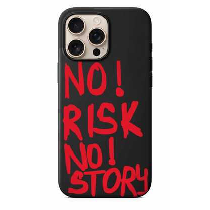 No Risk No Story Yazılı Telefon Kılıfı (SC10)