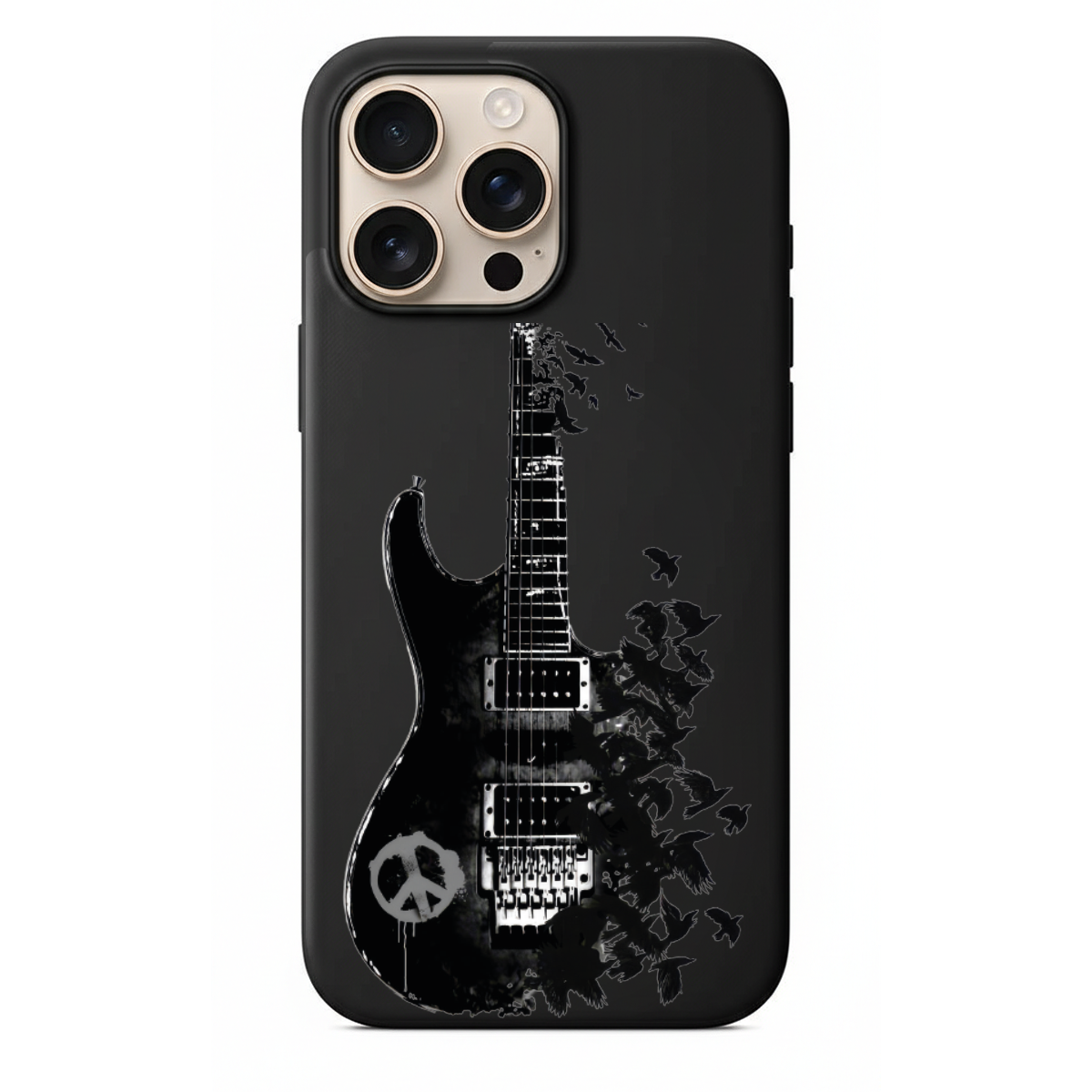 Elektro Gitar ve Kuşlar Kılıf (MM25)