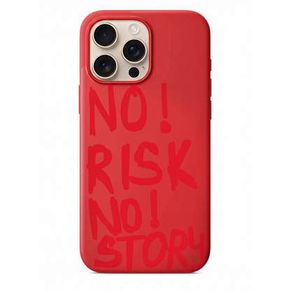 No Risk No Story Yazılı Telefon Kılıfı (SC10)
