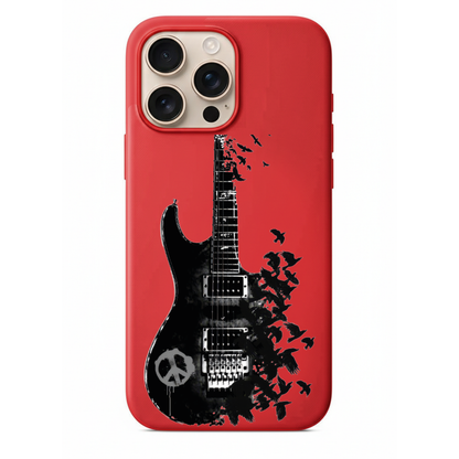 Elektro Gitar ve Kuşlar Kılıf (MM25)