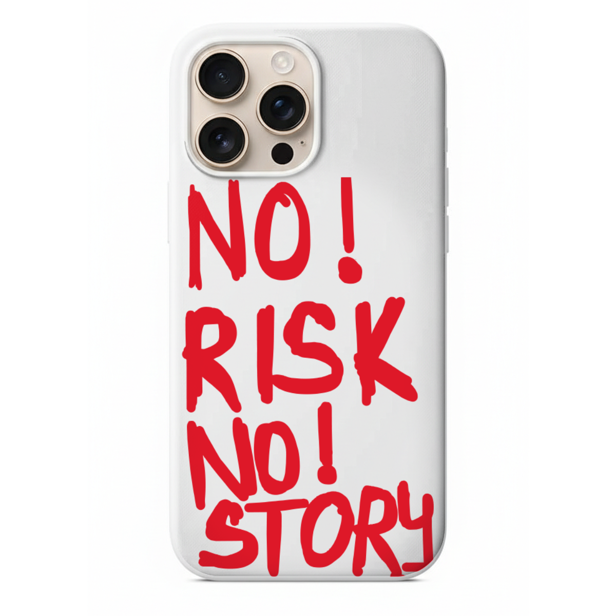 No Risk No Story Yazılı Telefon Kılıfı (SC10)