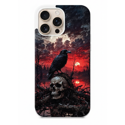 Kuzgun ve Kurukafa Telefon Kılıfı (MM26)