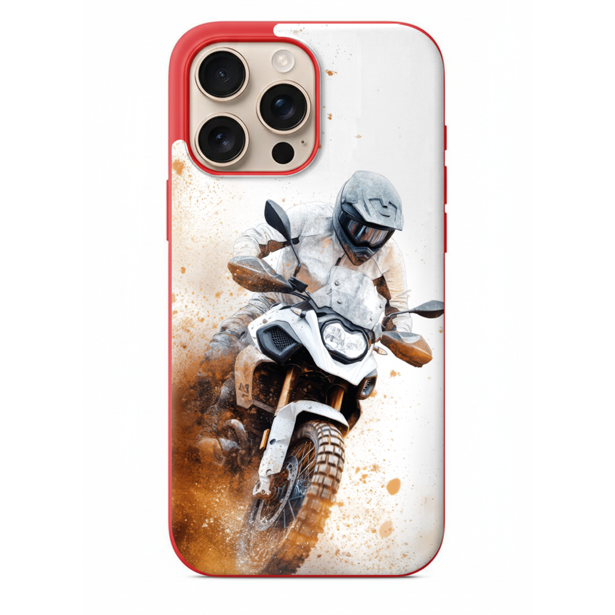 Enduro Motosiklet ve Toz Bulutu Telefon Kılıfı (RC02)