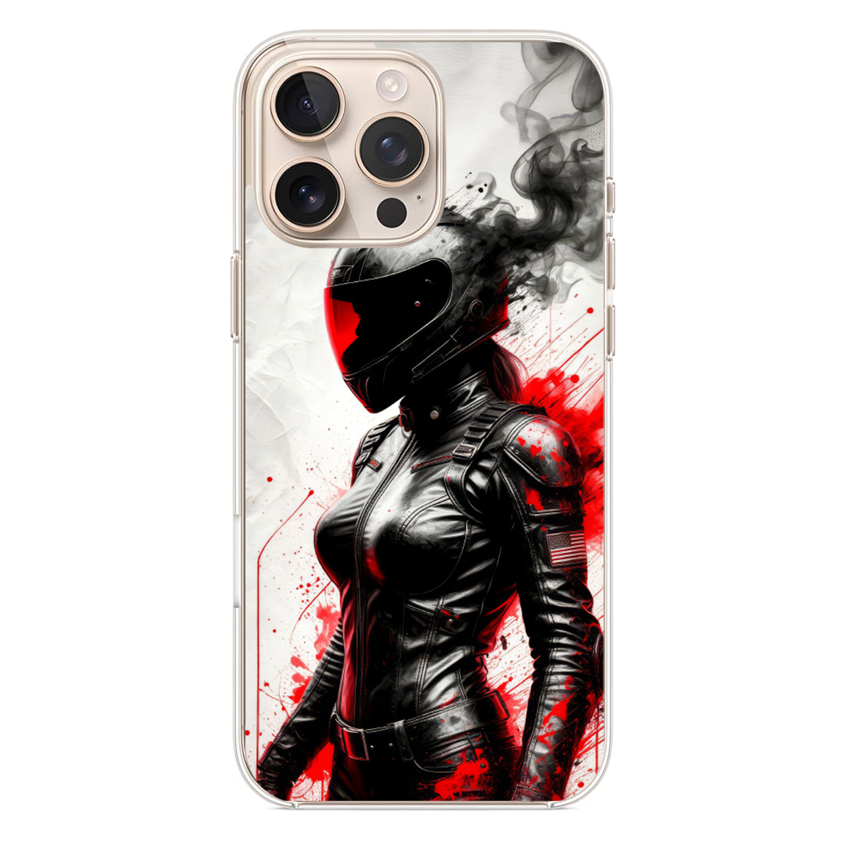 Kadın Motosikletçi Telefon Kılıfı (RC05)