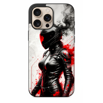 Kadın Motosikletçi Telefon Kılıfı (RC05)