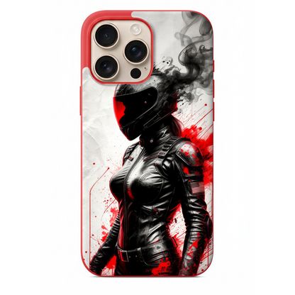 Kadın Motosikletçi Telefon Kılıfı (RC05)