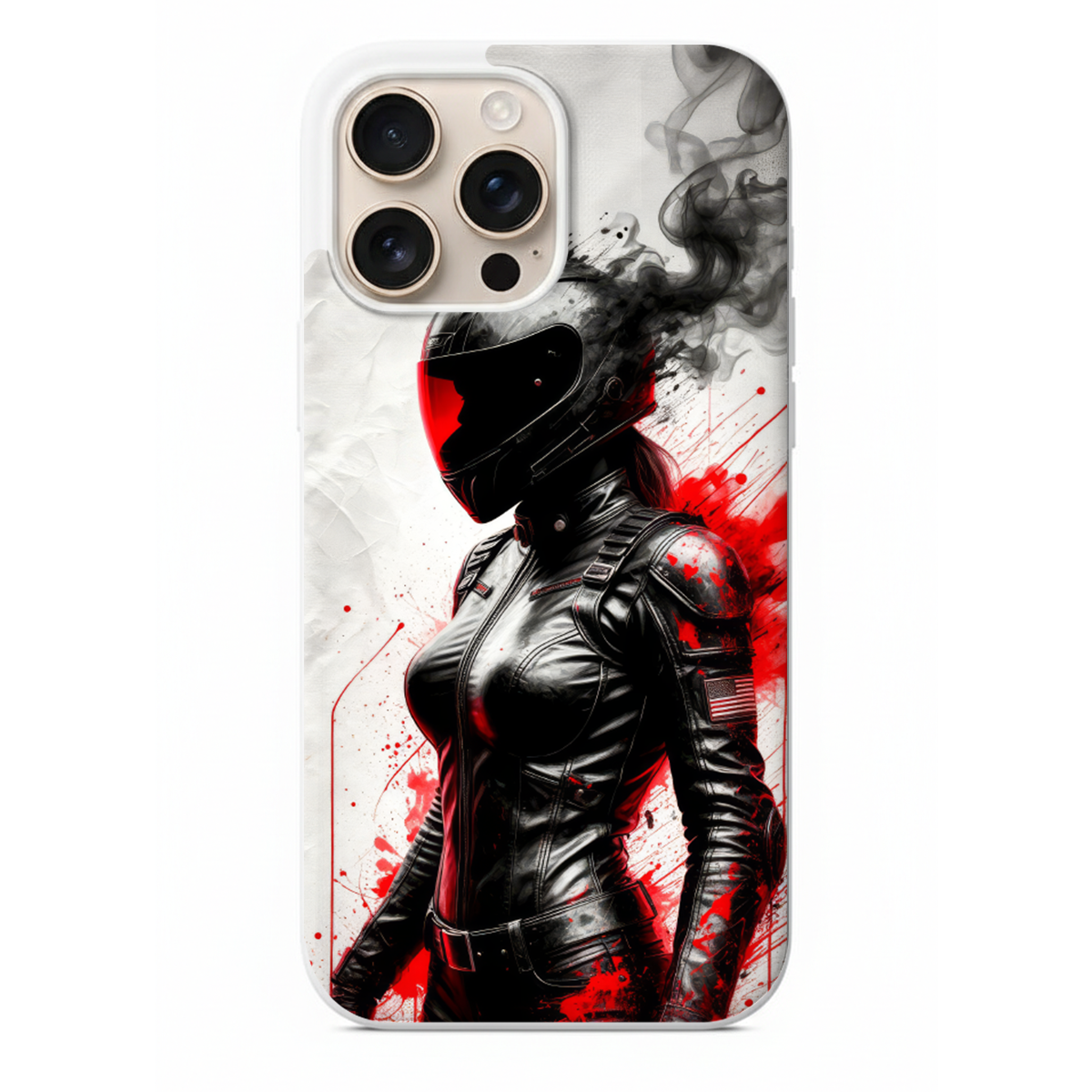 Kadın Motosikletçi Telefon Kılıfı (RC05)