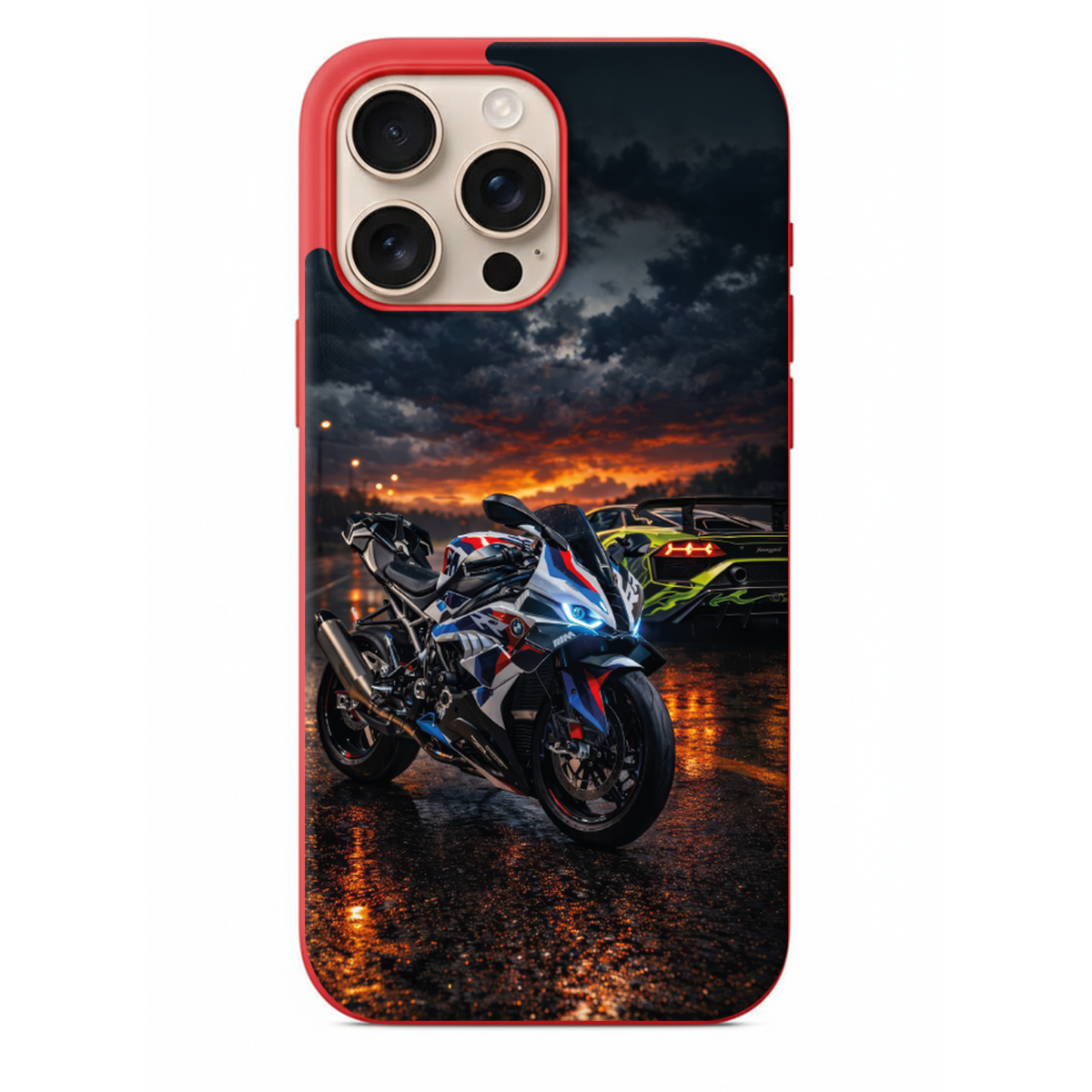 BMW S1000RR ve Lamborghini Aventador Telefon Kılıfı (RC08)
